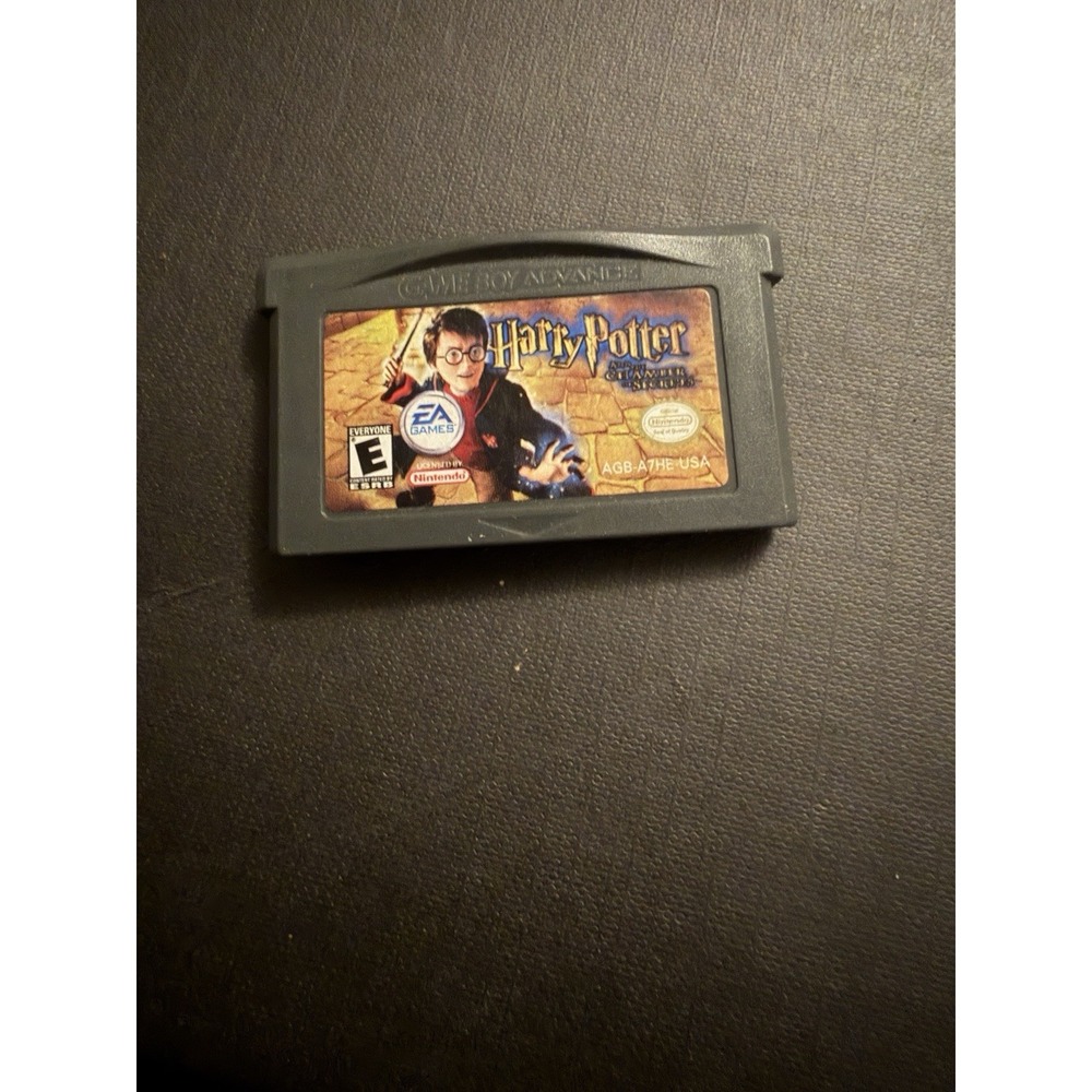 Harry Potter and the Chamber of Secrets (Nintendo Game Boy Advance, 2002) TESTED